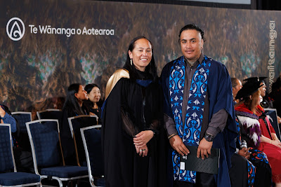 Photo from the TWoA Tāmaki Makaurau 2023 November Graduations (Ceremony 1 @ 1pm), held at the Due Drop Events Centre, Manukau, Auckland, New Zealand on Tuesday, 28 November, 2023. Photo: Mike Walen / KeyImagery Photography. Copyright: © Te Wānanga o Aotearoa.