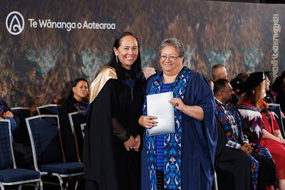 Photo from the TWoA Tāmaki Makaurau 2023 November Graduations (Ceremony 1 @ 1pm), held at the Due Drop Events Centre, Manukau, Auckland, New Zealand on Tuesday, 28 November, 2023. Photo: Mike Walen / KeyImagery Photography. Copyright: © Te Wānanga o Aotearoa.