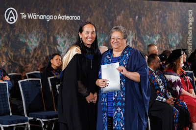 Photo from the TWoA Tāmaki Makaurau 2023 November Graduations (Ceremony 1 @ 1pm), held at the Due Drop Events Centre, Manukau, Auckland, New Zealand on Tuesday, 28 November, 2023. Photo: Mike Walen / KeyImagery Photography. Copyright: © Te Wānanga o Aotearoa.