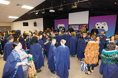 Photo from the TWoA Waiariki 2023 Graduations (Tauranga Moana), held at Bethlehem Baptist Church, Tauranga, Bay of Plenty, New Zealand on Friday, 5 May, 2023. Photo: Mike Walen / KeyImagery Photography. Copyright: © Te Wānanga o Aotearoa.