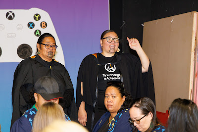 Photo from the TWoA Waiariki 2023 Graduations (Tauranga Moana), held at Bethlehem Baptist Church, Tauranga, Bay of Plenty, New Zealand on Friday, 5 May, 2023. Photo: Mike Walen / KeyImagery Photography. Copyright: © Te Wānanga o Aotearoa.