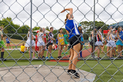 Photo from the Waikato Diocesan Athletics Day 2021 held at Porritt Stadium, Hamilton, New Zealand, on Thursday 25 February 2021.  Photo: Mike Walen / KeyImagery Photography. Copyright: © Waikato Diocesan School for Girls.