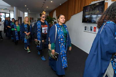 Photo from the TWoA Tāmaki Makaurau 2024 Graduations (Ceremony 3 @ 2pm), held at Church Unlimited, Glendene, Auckland, New Zealand on Tuesday, 25 June, 2024. Photo: Alick Saunders for KeyImagery Photography. Copyright: © Te Wānanga o Aotearoa.