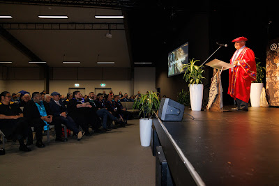 Photo from the TWoA Waiariki 2023 Graduations (Tauranga Moana), held at Bethlehem Baptist Church, Tauranga, Bay of Plenty, New Zealand on Friday, 5 May, 2023. Photo: Mike Walen / KeyImagery Photography. Copyright: © Te Wānanga o Aotearoa.