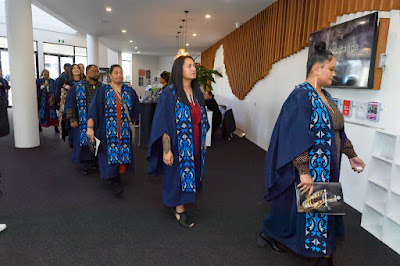 Photo from the TWoA Tāmaki Makaurau 2024 Graduations (Ceremony 3 @ 2pm), held at Church Unlimited, Glendene, Auckland, New Zealand on Tuesday, 25 June, 2024. Photo: Alick Saunders for KeyImagery Photography. Copyright: © Te Wānanga o Aotearoa.