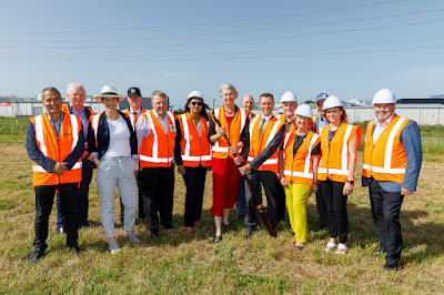 Photo from the Rotokauri Transport Hub Sod Turning Ceremony held in Hamilton, Waikato, New Zealand. Taken: Friday, 22 November 2019. Photography: Mike Walen / KeyImagery Photography. Copyright: © Hamilton City Council