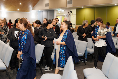 Photo from the TWoA Waiariki 2024 Graduation (Whakatāne), held at the Whakatāne Baptist Church in Whakatāne, Bay of Plenty, New Zealand on Wednesday, 15 May, 2024. Photo: Mike Walen / KeyImagery Photography. Copyright: © Te Wānanga o Aotearoa.