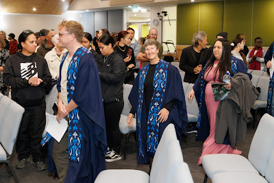 Photo from the TWoA Waiariki 2024 Graduation (Whakatāne), held at the Whakatāne Baptist Church in Whakatāne, Bay of Plenty, New Zealand on Wednesday, 15 May, 2024. Photo: Mike Walen / KeyImagery Photography. Copyright: © Te Wānanga o Aotearoa.