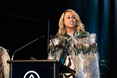 Photo from the TWoA Tainui 2025 Graduations (Ceremony 3 @ 10am) held at Claudelands Event Centre in Hamilton, Waikato, New Zealand on Wednesday, 30 April, 2025. Photography by Mike Walen / KeyImagery Photography. Copyright: © 2025 Te Wānanga o Aotearoa.