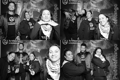 Booth photo from the TWoA Waiariki 2024 Graduations (Whakatāne), held at the Baptist Church, Whakatāne, Bay of Plenty, New Zealand on Wednesday, 15 May, 2024. Photo: InstaBooth by KeyImagery Photography. Copyright: © Te Wānanga o Aotearoa.