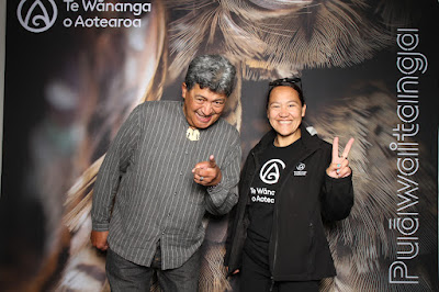 Booth photo from the TWoA Waiariki 2024 Graduations (Whakatāne), held at the Baptist Church, Whakatāne, Bay of Plenty, New Zealand on Wednesday, 15 May, 2024. Photo: InstaBooth by KeyImagery Photography. Copyright: © Te Wānanga o Aotearoa.