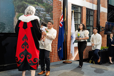 Photo from the HCC NZ Citizenship Ceremony (Morning) held in The Atrium, Wintec/Te Pukenga, Hamilton, Waikato, New Zealand at 10:00am on Monday, 12 February, 2024. Photo: Mike Walen / KeyImagery Photography. Copyright: © Hamilton City Council.