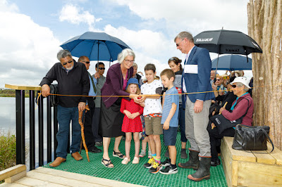 Photo from the official opening of the Waiwhakareke Natural Heritage Park, in Hamilton, Waikato, New Zealand. Taken: Saturday, 16 November 2019. Photography: Mike Walen / KeyImagery Photography. Copyright: © Hamilton City Council.