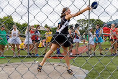 Photo from the Waikato Diocesan Athletics Day 2021 held at Porritt Stadium, Hamilton, New Zealand, on Thursday 25 February 2021.  Photo: Mike Walen / KeyImagery Photography. Copyright: © Waikato Diocesan School for Girls.