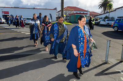Photo from the TWoA Tāmaki Makaurau 2024 Graduations (Ceremony 3 @ 2pm), held at Church Unlimited, Glendene, Auckland, New Zealand on Tuesday, 25 June, 2024. Photo: Alick Saunders for KeyImagery Photography. Copyright: © Te Wānanga o Aotearoa.