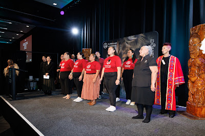 Photo from the TWoA Tainui 2025 Graduations (Ceremony 3 @ 10am) held at Claudelands Event Centre in Hamilton, Waikato, New Zealand on Wednesday, 30 April, 2025. Photography by Mike Walen / KeyImagery Photography. Copyright: © 2025 Te Wānanga o Aotearoa.