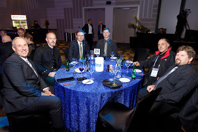 Photo from the Gala Dinner on Day 2 of the HIANZ Conference & Trade Show 2019 held at the Claudelands Events Centre, Hamilton, New Zealand. Taken: Thursday, 4 July 2019. Photography: Mike Walen / KeyImagery Photography. Copyright: © HIANZ.