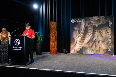 Photo from the TWoA Tainui 2025 Graduations (Ceremony 3 @ 10am) held at Claudelands Event Centre in Hamilton, Waikato, New Zealand on Wednesday, 30 April, 2025. Photography by Mike Walen / KeyImagery Photography. Copyright: © 2025 Te Wānanga o Aotearoa.