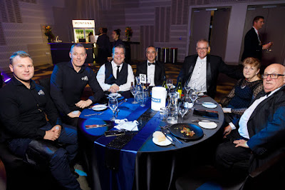 Photo from the Gala Dinner on Day 2 of the HIANZ Conference & Trade Show 2019 held at the Claudelands Events Centre, Hamilton, New Zealand. Taken: Thursday, 4 July 2019. Photography: Mike Walen / KeyImagery Photography. Copyright: © HIANZ.