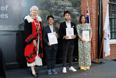 Photo from the HCC NZ Citizenship Ceremony 1 (Morning) held at The Atrium, Wintec/Te Pukenga, Hamilton, Waikato, New Zealand at 10:00am on Monday, 15 April, 2024. Photo: Mike Walen / KeyImagery Photography. Copyright: © Hamilton City Council.