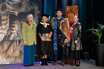 Photo from the TWoA Tainui 2025 Graduations (Ceremony 3 @ 10am) held at Claudelands Event Centre in Hamilton, Waikato, New Zealand on Wednesday, 30 April, 2025. Photography by Mike Walen / KeyImagery Photography. Copyright: © 2025 Te Wānanga o Aotearoa.