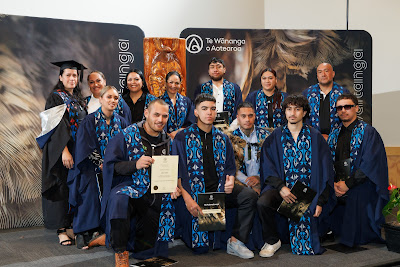 Photo from the TWoA Waiariki 2024 Graduation (Whakatāne), held at the Whakatāne Baptist Church in Whakatāne, Bay of Plenty, New Zealand on Wednesday, 15 May, 2024. Photo: Mike Walen / KeyImagery Photography. Copyright: © Te Wānanga o Aotearoa.
