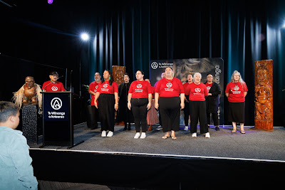 Photo from the TWoA Tainui 2025 Graduations (Ceremony 3 @ 10am) held at Claudelands Event Centre in Hamilton, Waikato, New Zealand on Wednesday, 30 April, 2025. Photography by Mike Walen / KeyImagery Photography. Copyright: © 2025 Te Wānanga o Aotearoa.