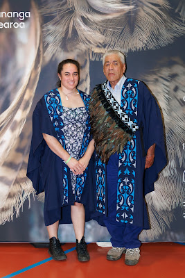 Photo from the TWoA Te Tai Tokerau (Kaitaia) 2025 Graduation held at Te Kura Kaupapa Maori o Pukemiro in Kaitaia, Northland, New Zealand on Monday, 14 April, 2025. Photo by Mike Walen / KeyImagery Photography. Copyright: © 2025 Te Wānanga o Aotearoa.