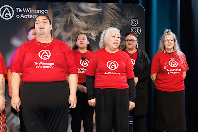 Photo from the TWoA Tainui 2025 Graduations (Ceremony 3 @ 10am) held at Claudelands Event Centre in Hamilton, Waikato, New Zealand on Wednesday, 30 April, 2025. Photography by Mike Walen / KeyImagery Photography. Copyright: © 2025 Te Wānanga o Aotearoa.