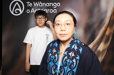 Booth photo from Ceremony 1 of the TWoA Tāmaki Makaurau 2025 Graduations (November Ceremonies) held at Church Unlimited, Glendene, Auckland, New Zealand at 12pm on Tuesday, 11 November, 2025. Photography by InstaBooth / KeyImagery Photography. Copyright: © 2025 Te Wānanga o Aotearoa.
