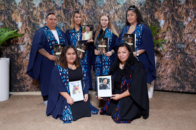 Photo from the TWoA Waiariki 2019 Graduations (Kawerau), held at Rautahi Marae, Kawerau, New Zealand. Taken: Friday 10 May 2019. Photo: Alick Saunders / KeyImagery Photography. Copyright: © Te Wananga o Aotearoa.