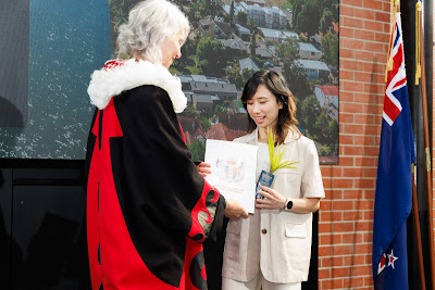 Photo from the HCC NZ Citizenship Ceremony (Morning) held in The Atrium, Wintec/Te Pukenga, Hamilton, Waikato, New Zealand at 10:00am on Monday, 12 February, 2024. Photo: Mike Walen / KeyImagery Photography. Copyright: © Hamilton City Council.