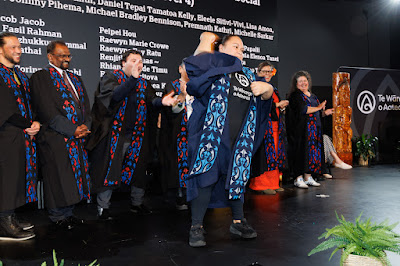 Photo from the TWoA Tāmaki Makaurau 2024 Graduations (Ceremony 4 @ 7pm), held at Church Unlimited, Glendene, Auckland, New Zealand on Tuesday, 25 June, 2024. Photo: Mike Walen / KeyImagery Photography. Copyright: © Te Wānanga o Aotearoa.