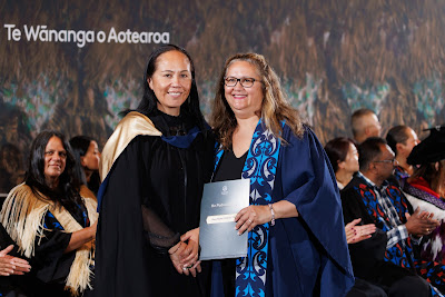 Photo from the TWoA Tāmaki Makaurau 2023 November Graduations (Ceremony 1 @ 1pm), held at the Due Drop Events Centre, Manukau, Auckland, New Zealand on Tuesday, 28 November, 2023. Photo: Mike Walen / KeyImagery Photography. Copyright: © Te Wānanga o Aotearoa.