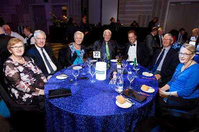 Photo from the Gala Dinner on Day 2 of the HIANZ Conference & Trade Show 2019 held at the Claudelands Events Centre, Hamilton, New Zealand. Taken: Thursday, 4 July 2019. Photography: Mike Walen / KeyImagery Photography. Copyright: © HIANZ.