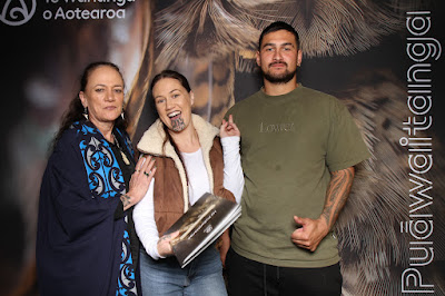 Photo from the TWoA Waiariki 2025 Graduation (Ōpōtiki) held at the De Luxe Theatre in Ōpōtiki, Bay of Plenty, New Zealand on Friday, 23 May, 2025. Photo: InstaBooth by KeyImagery Photography. Copyright: © 2025 Te Wānanga o Aotearoa.