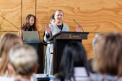 Photo from the Waikato Graduate Women Educational Trust (WGWET) Awards 2023 event held at The Gallagher Academy of Performing Arts at the Univsersity of Waikato in Hamilton, Waikato, New Zealand on Thursday, 6 July, 2023. Photo by Mike Walen / KeyImagery Photography. Copyright: © Waikato Graduate Women Educational Trust.