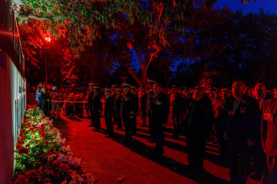 Photo from the Anzac Dawn Parade/Service held at Memorial Park, Hamilton, New Zealand. Taken: Sunday, 25 April 2021. Photo: Mike Walen / KeyImagery Photography. Copyright: © Hamilton City Council.