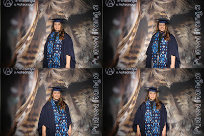 Booth photo from the TWoA Tainui 2025 Graduations (Ceremony 3 @ 10am) held at Claudelands Event Centre in Hamilton, Waikato, New Zealand on Wednesday, 30 April, 2025. Photography by InstaBooth / KeyImagery Photography. Copyright: © 2025 Te Wānanga o Aotearoa.
