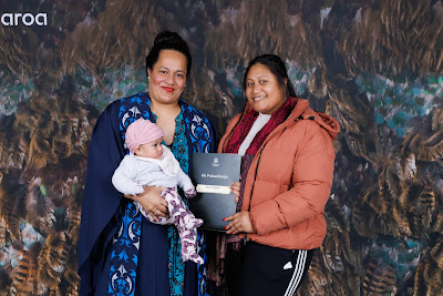Photo from the TWoA Tāmaki Makaurau 2023 Graduations (Ceremony 2 @ 3pm), held at the Due Drop Events Centre, Manukau, Auckland, New Zealand on Wednesday, 7 June, 2023. Photo: Mike Walen / KeyImagery Photography. Copyright: © Te Wānanga o Aotearoa.