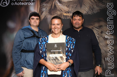 Photo from the TWoA Waiariki 2025 Graduation (Ōpōtiki) held at the De Luxe Theatre in Ōpōtiki, Bay of Plenty, New Zealand on Friday, 23 May, 2025. Photo: InstaBooth by KeyImagery Photography. Copyright: © 2025 Te Wānanga o Aotearoa.