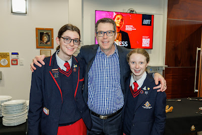 Photo from the 2022 Father/Daughter Breakfast held in the Nancy Light Hall at Waikato Diocesan in Hamilton, Waikato, New Zealand. Taken: Monday, 5 September, 2022. Photography: Mike Walen / KeyImagery Photography. Copyright: © Waikato Diocesan School for Girls.