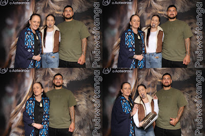 Photo from the TWoA Waiariki 2025 Graduation (Ōpōtiki) held at the De Luxe Theatre in Ōpōtiki, Bay of Plenty, New Zealand on Friday, 23 May, 2025. Photo: InstaBooth by KeyImagery Photography. Copyright: © 2025 Te Wānanga o Aotearoa.
