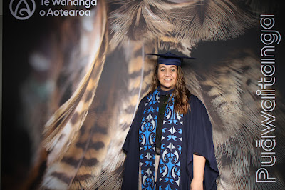 Booth photo from the TWoA Tainui 2025 Graduations (Ceremony 3 @ 10am) held at Claudelands Event Centre in Hamilton, Waikato, New Zealand on Wednesday, 30 April, 2025. Photography by InstaBooth / KeyImagery Photography. Copyright: © 2025 Te Wānanga o Aotearoa.