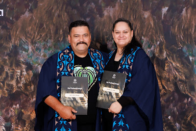Photo from Ceremony 1 of the TWoA Tāmaki Makaurau 2025 Graduations (May 2025) held at the Mangere Arts Centre in Auckland, New Zealand on Monday, 26 May, 2025. Photo by Mike Walen / KeyImagery Photography. Copyright: © 2025 Te Wānanga o Aotearoa.
