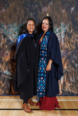 Studio photo from the TWoA Tainui 2023 Graduations (Ceremony 1 - Wednesday Morning), held at Hamilton Boys High School, Hamilton, Waikato, New Zealand on Wednesday, 19 April 2023. Photo: Mike Walen / KeyImagery Photography. Copyright: © Te Wananga o Aotearoa.