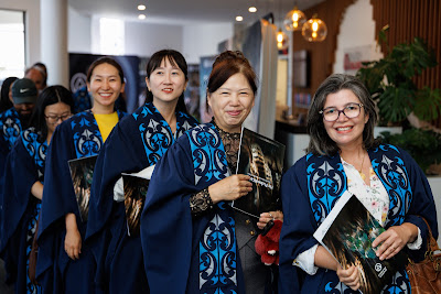 Official photos from Ceremony 2 of the TWoA Tāmaki Makaurau 2025 Graduations (November Ceremonies) held at Church Unlimited, Glendene, Auckland, New Zealand at 5pm on Tuesday, 11 November, 2025. Photography by Mike Walen & InstaBooth / KeyImagery Photography. Copyright: © 2025 Te Wānanga o Aotearoa.