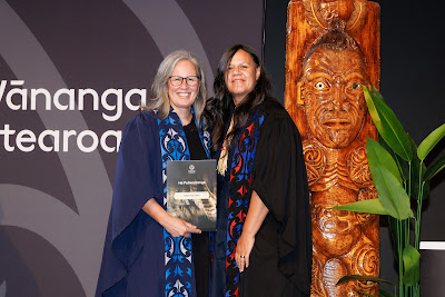 Photo from Ceremony 1 of the TWoA Tāmaki Makaurau 2025 Graduations (May 2025) held at the Mangere Arts Centre in Auckland, New Zealand on Monday, 26 May, 2025. Photo by Mike Walen / KeyImagery Photography. Copyright: © 2025 Te Wānanga o Aotearoa.