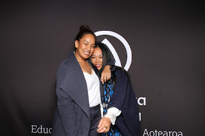 Photo from the TWoA Tāmaki Makaurau 2023 Graduations (Ceremony 5 @ 3pm), held at the Due Drop Events Centre, Manukau, Auckland, New Zealand on Thursday, 8 June, 2023. Photo: InstaBooth by KeyImagery Photography. Copyright: © Te Wānanga o Aotearoa.