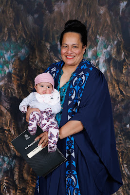 Photo from the TWoA Tāmaki Makaurau 2023 Graduations (Ceremony 2 @ 3pm), held at the Due Drop Events Centre, Manukau, Auckland, New Zealand on Wednesday, 7 June, 2023. Photo: Mike Walen / KeyImagery Photography. Copyright: © Te Wānanga o Aotearoa.